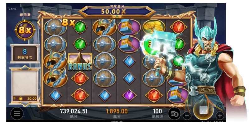 雷神之錘老虎機攻略全解析！一次看懂吐分期訊號，快速掌握致勝時機！