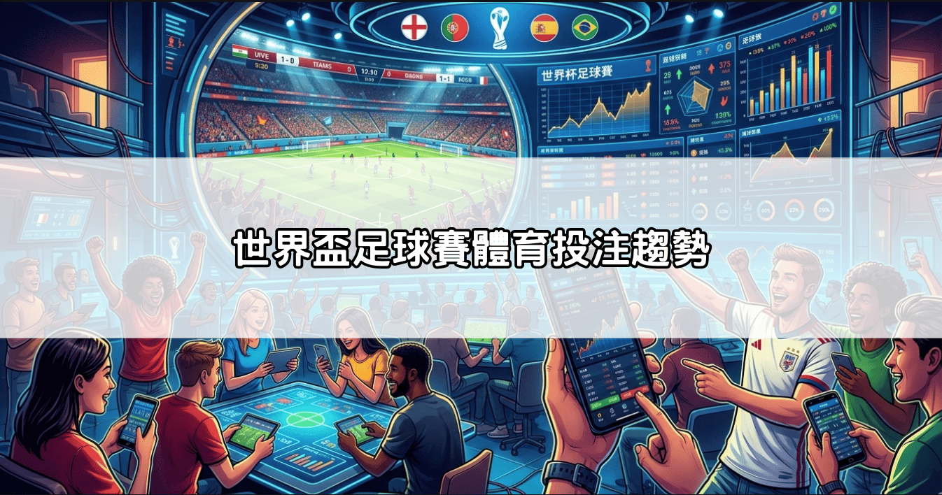 世界盃足球賽體育投注趨勢
